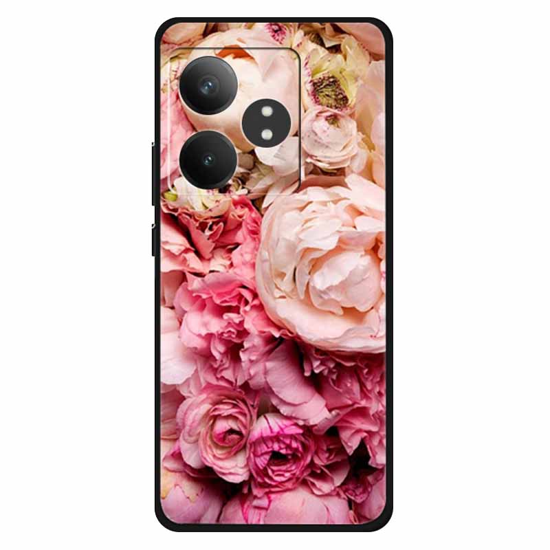 Чехол Для Realme GT 6T / GT 6 Чехлы Силиконовый Планета Расписной ТПУ Мягкая Задняя Крышка Телефона Для RMX3853 Защитный Чехол RMX3851 GT 6