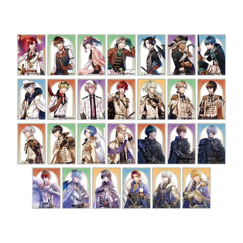 Dream Kingdom and 100 Sleeping Princes and 6th Anniversary Key Visual Trading Acrylic Cards BOX of 27 3rd, 4th,