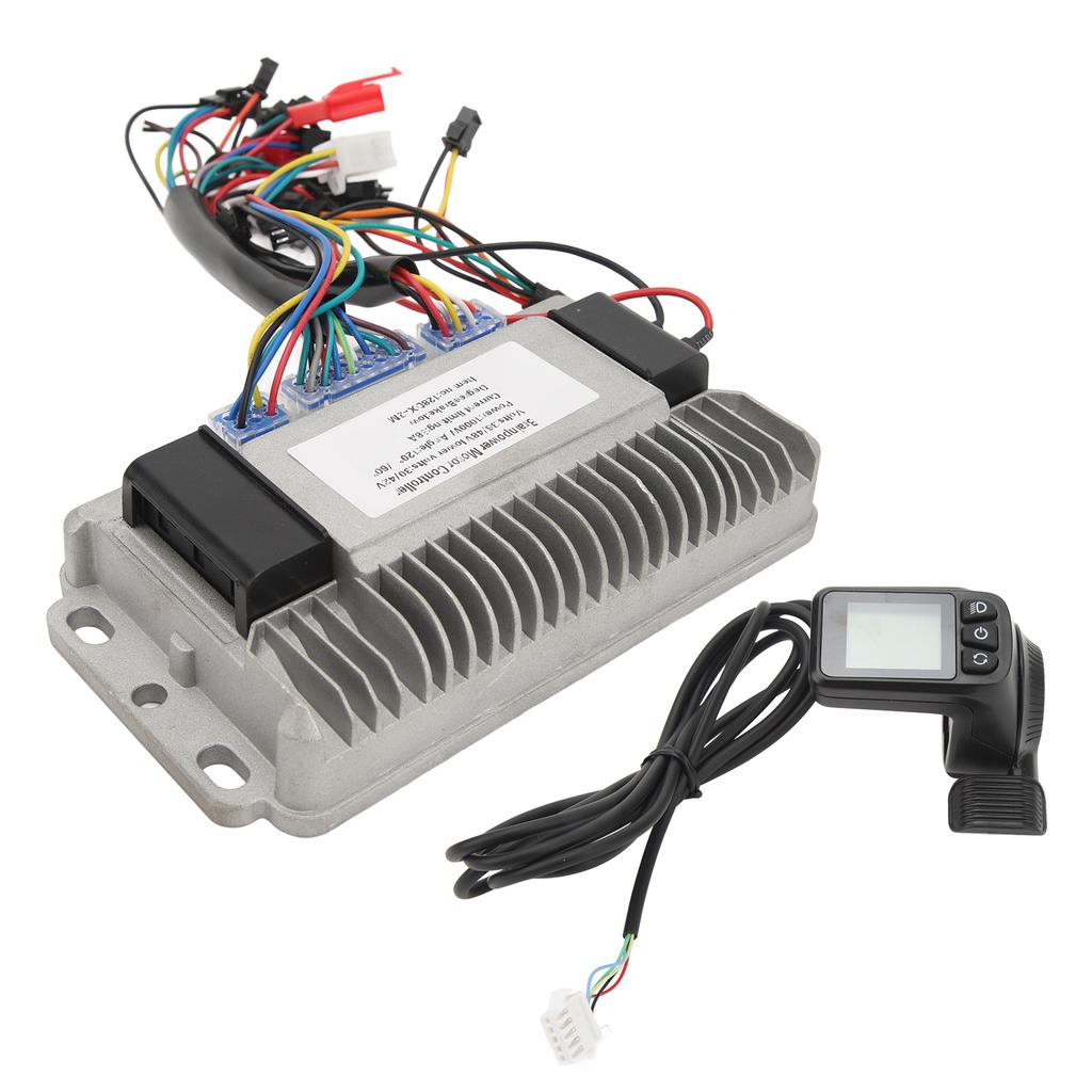 36V 48V 1000W 38A Контроллер мотора электровелосипеда 128DX Курковый газ с дисплеем Набор для переоборудования электровелосипеда