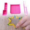 1/3PCS DIY Handmade Fuse Beads Kit 2.6mm Single-Needle Fuse Bead Single Needle Tweezer Beads Sorting Tools Plastic Beads