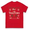 The Traitors Christmas T Shirtfunny Festive Tv Show Inspired Teeugly Christmas