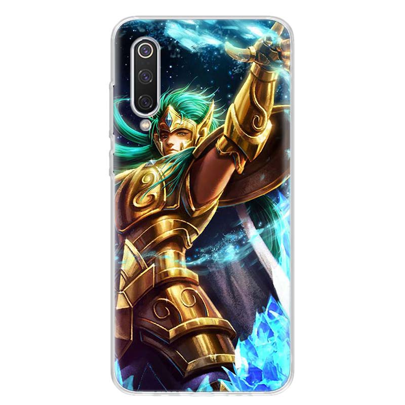 Чехол с изображением аниме Saint Seiya для Xiaomi Redmi Note 10 Pro Max 10S 9 9S 9T 8 8T 11T 11S 11 5G 11E 7 6 5 4X Coque