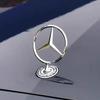 C200 E200 Новый 2025 Для Mercedes Benz 1 шт. Автомобильный Передний Капот Логотип Эмблема Цинковый Сплав Декоративный Значок Для Mercedes Benz W204 W220 C1