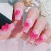 50Pcs/Set Nail Ornament Luxury 3D Effect Colors Changing Love Heart Nail Art Decorations