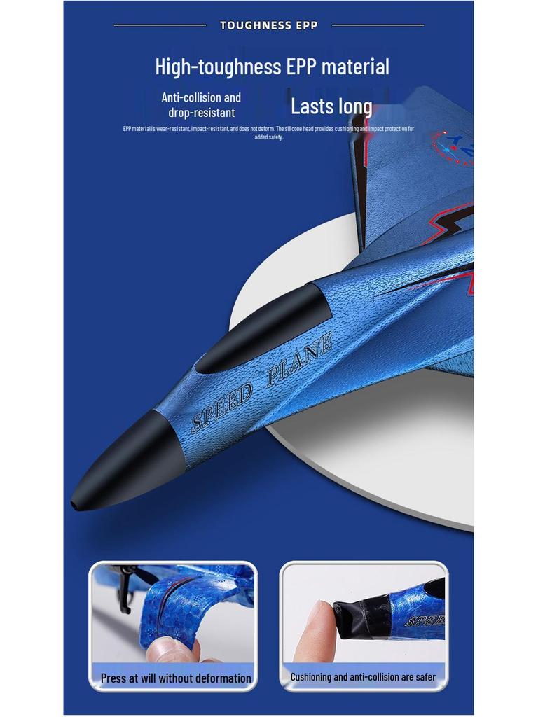 ZY-320 Remote Control Two-Channel Foam Glider Airplane Model for Kids