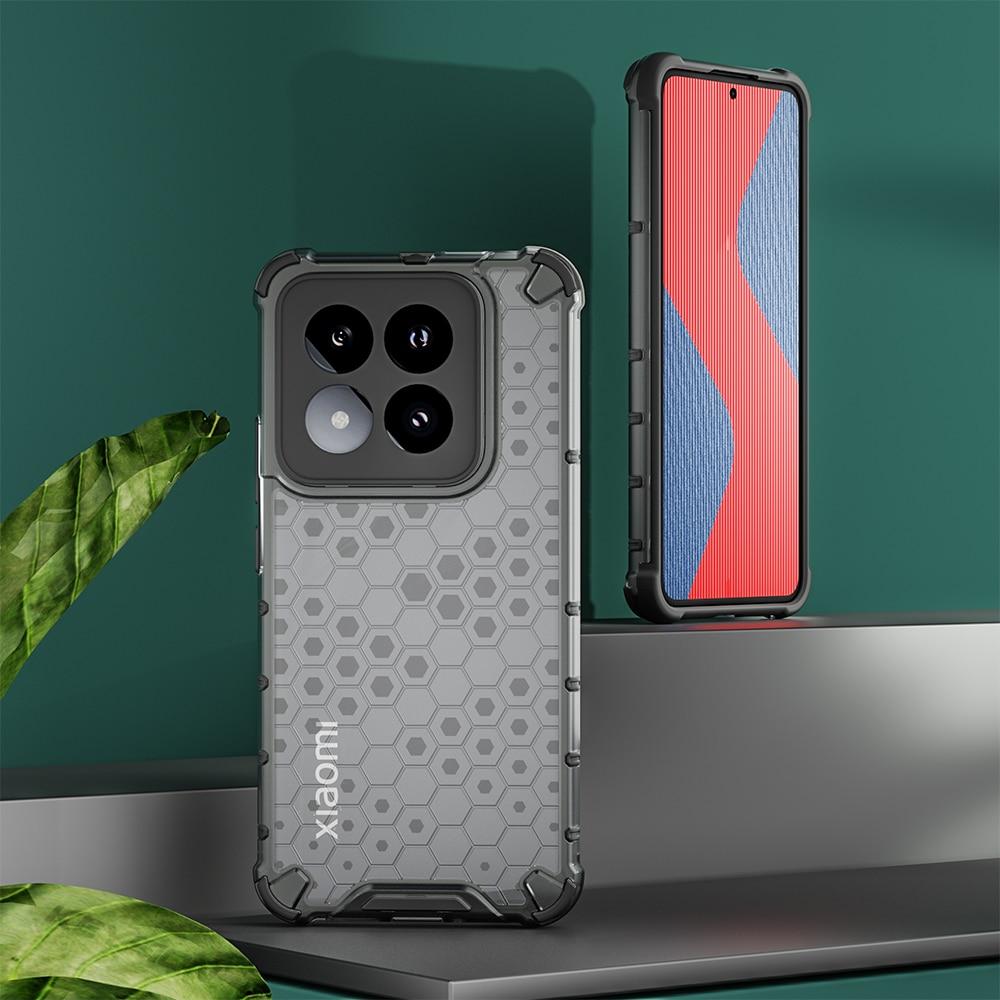 KEYSION Противоударный защитный чехол для Xiaomi 14 14 Pro 5G, силиконовый + прозрачный сотовый чехол для телефона из поликарбоната для Xiaomi 13 Pro 13 Ultra