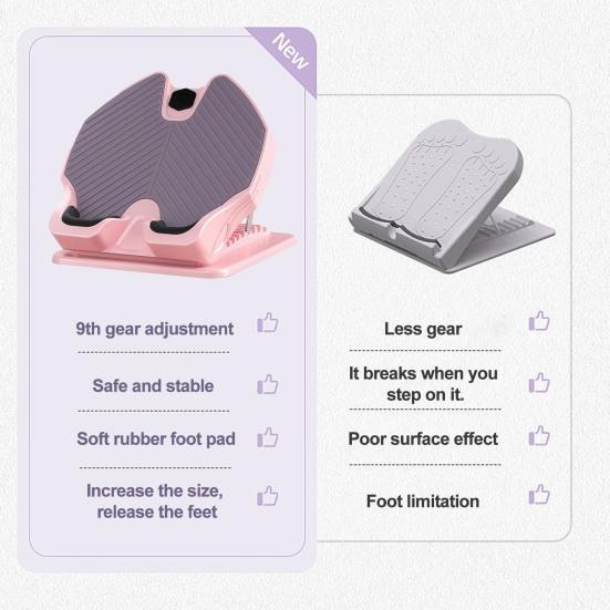 Складная наклонная доска для растяжки икр 9 уровней регулируемого наклона доска для приседаний