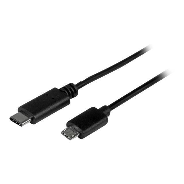 Câble USB-C vers Micro USB de 50 cm - STARTECH - Charge et synchronisation - Noir