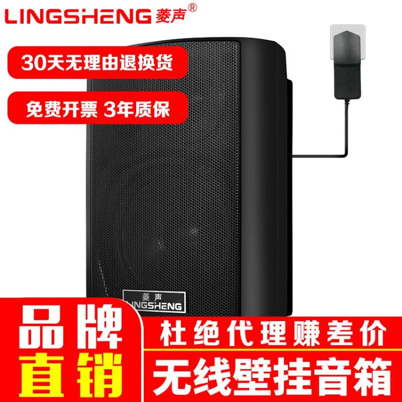 LINGSHENG Wireless Bluetooth Amplifier Active Speaker CN plug (adapter included)