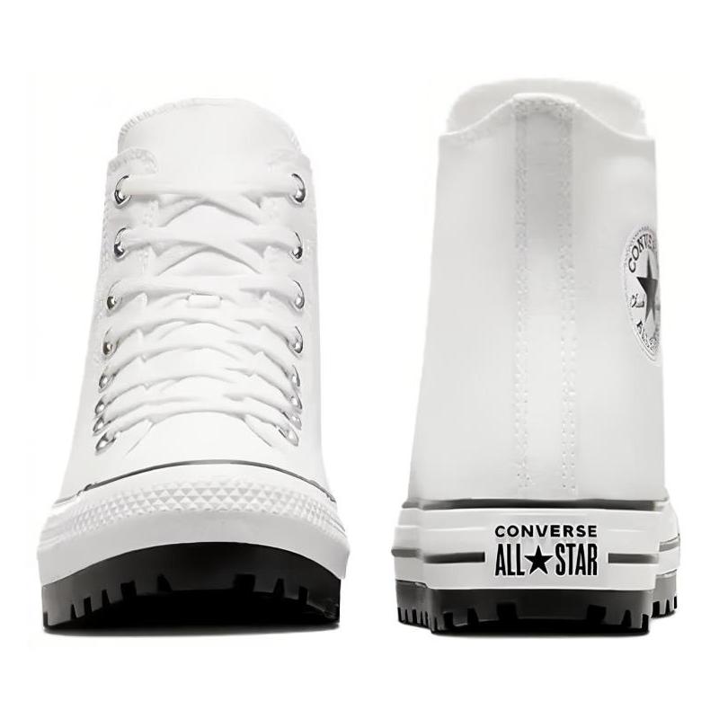 Converse All Star City Trek Удобные и универсальные Дышащие Высокие Кеды Унисекс Белые