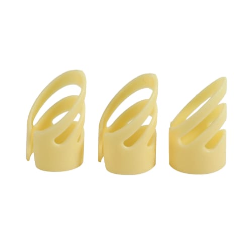 Oikabio 3-Piece Guitar Picks, Index Finger Picks for Electric Guitar and Ukulele, Alaska Picks, Guitar and String Instrument Accessories, Medium