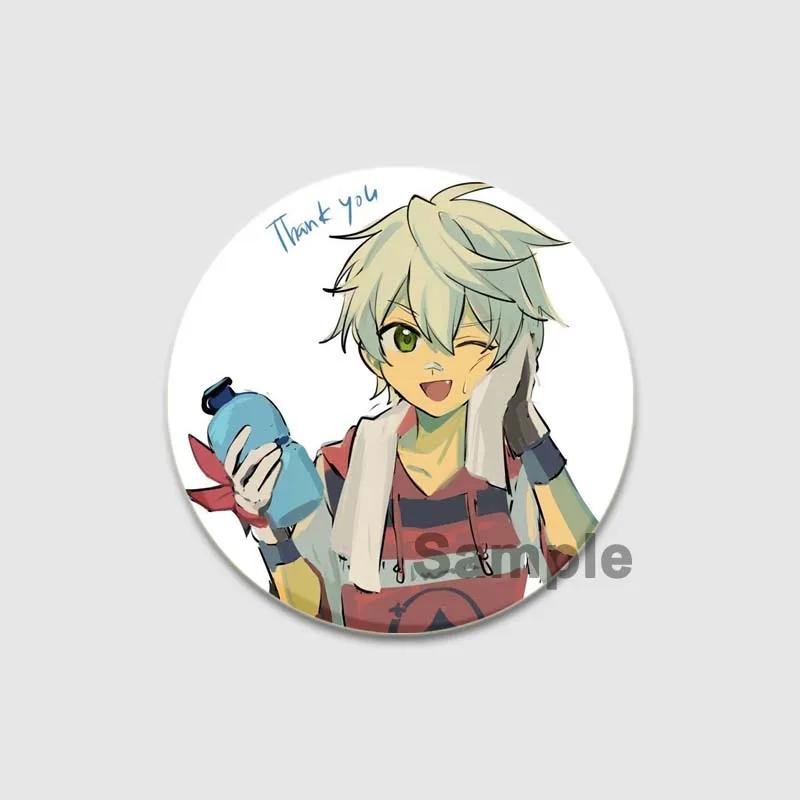 Значки Bennett 32/44/58 мм, аниме-броши ручной работы Genshin Impact, значок на лацкан игрового персонажа, креативный значок в виде мультяшной фигурки, подарочный аксессуар