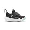 Nike Flex Advance BR Противоскользящая Амортизация Дышащие Низкие Кроссовки для Бега Черно-Белые Для Младенцев и Малышей DC9367-001
