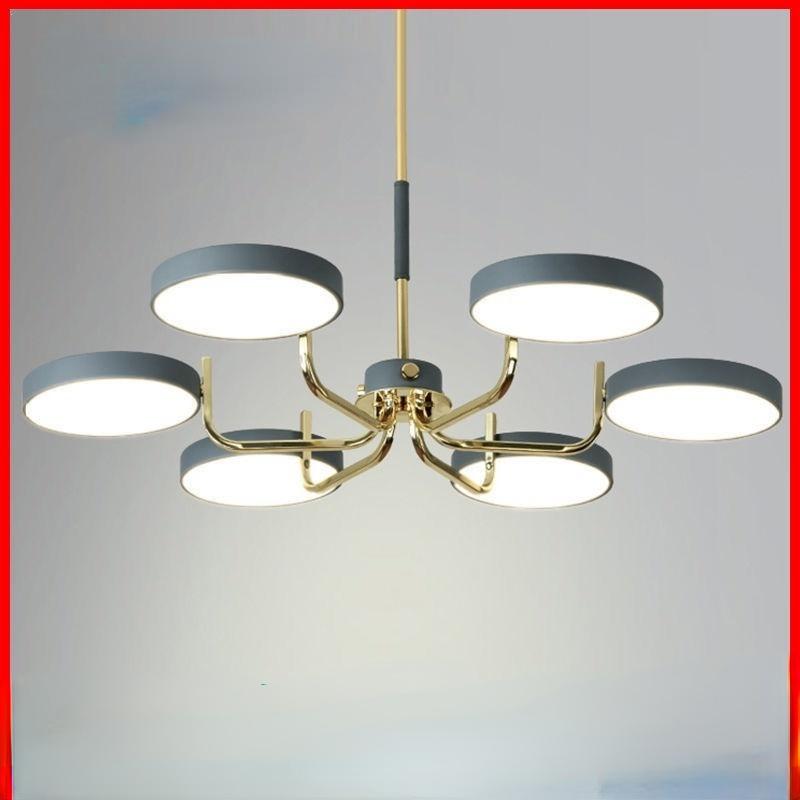 Скандинавский минималистичный домашний светильник для столовой, лампа для гостиной, креативная индивидуальная лампа для спальни, роскошная лампа