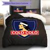 CSD Colo‑Colo Pattern Bedding Quilt Set  Home Decoration  Gift (1 * duvet cover + 2 * pillowcase  without core)