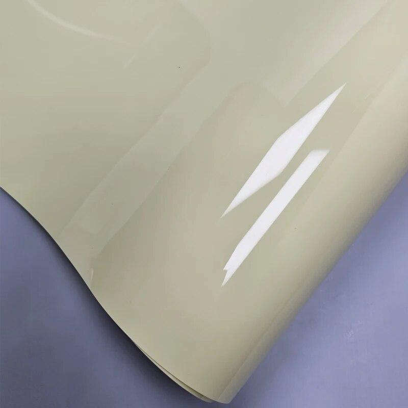 High Glossy Piano Black Yellow Red Blue Vinyl for Car Decals Wrapping Foil Bright Black Stickers On Car Film Cover Adhesive Wrap