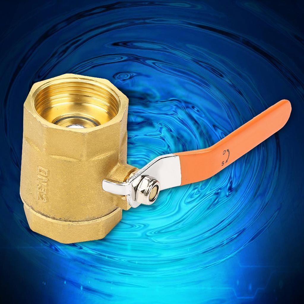 1 шт DN32 114BSP латунный трубный шаровой кран 1,6 МПа для воды, нефти, газа