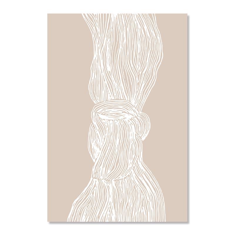 Абстрактная линия холст плакат черно-белая женская картина тела настенное искусство скандинавский минималистичный принт живопись современный декор для гостиной