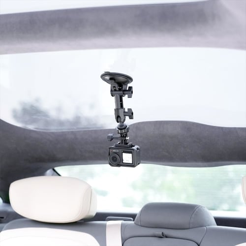 MAXCAM Suction Cup for DJI Osmo Action 5/4/3, Car Windshield Window Mount Camera Stand, Suction Cup Mount for Windshield Mounting