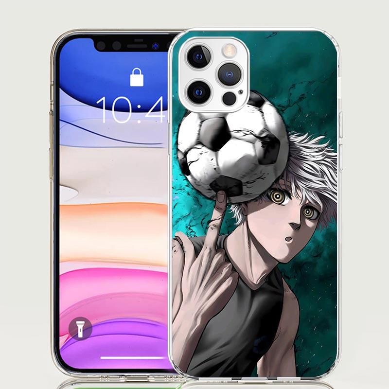 Blue Lock Nagi Seishiro Phone Case for Apple iPhone 17 Air 16 15 Plus 14 + 13 Mini 12 11 Pro Max 7 8 SE 16Max Soft Shell Cover C