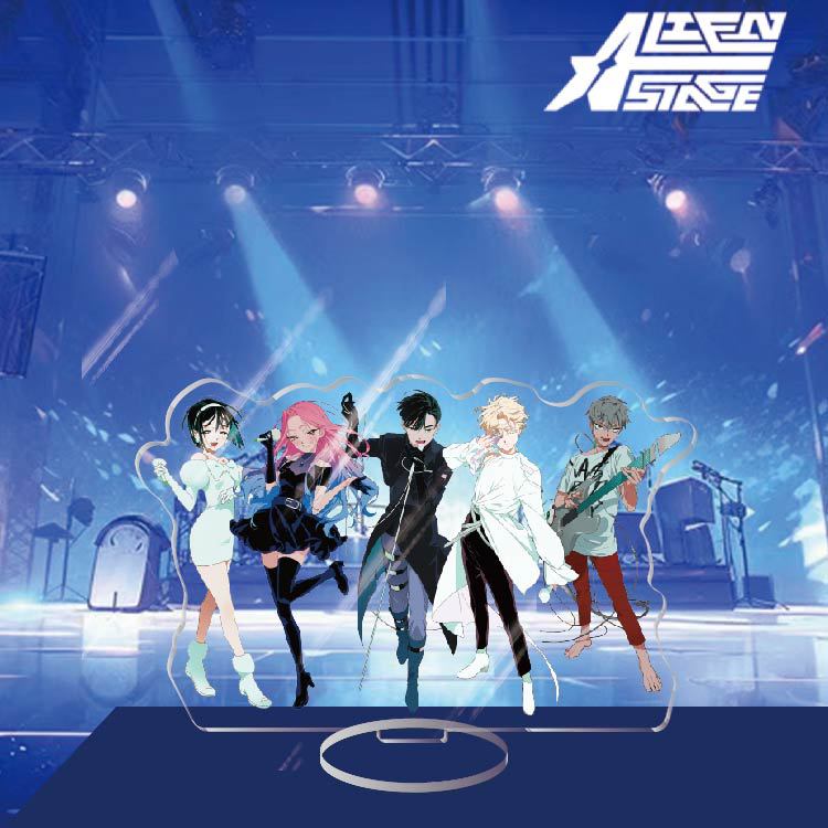 Аниме специальная форма сцены периферийный акриловый стоячий знак Mizisua, настольное украшение