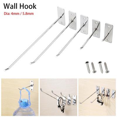 1 шт. дисплей Lewelry одинарный крючок отверстие доска крючок