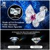 ORSA JEWELS Изысканные серьги из серебра 925 пробы с цирконами для женщин Блестящие серьги с кубическим цирконием 8A Премиум Вечерние украшения LZE03
