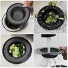 10/1 шт. Фильтр для кухонной раковины Сетчатый фильтр-сито для раковины из нержавеющей стали Фильтр-сито для раковины в ванной Комнате Фильтр для сливного отверстия Ловушка для мусора Защитный экран