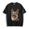 Bold German Shepherd T-Shirt - Strong Dog Design Unisex Tee