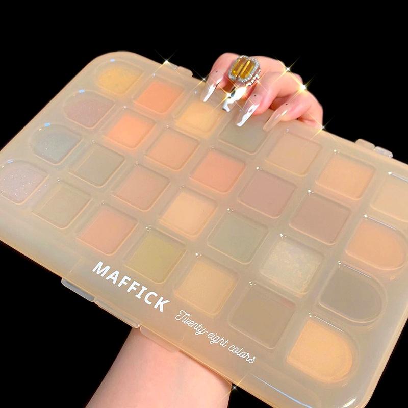 Лоток для теней для век Жемчужно-матовый тонкий макияж для глаз с вспышкой, легкий цвет, водонепроницаемый контуринг, спящий лоток для теней для век шелкопряда, стойкая фиксация женского макияжа