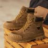2024 осень и зима новинка внешнеторговые горячо продаваемые мужские рабочие ботинки для улицы и отдыха высокие толстоподошвенные ботинки Мартина