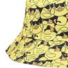 Fisherman Hat Flat Dome Wide Brim Yellow Duck Print Basin Hat Lightweight