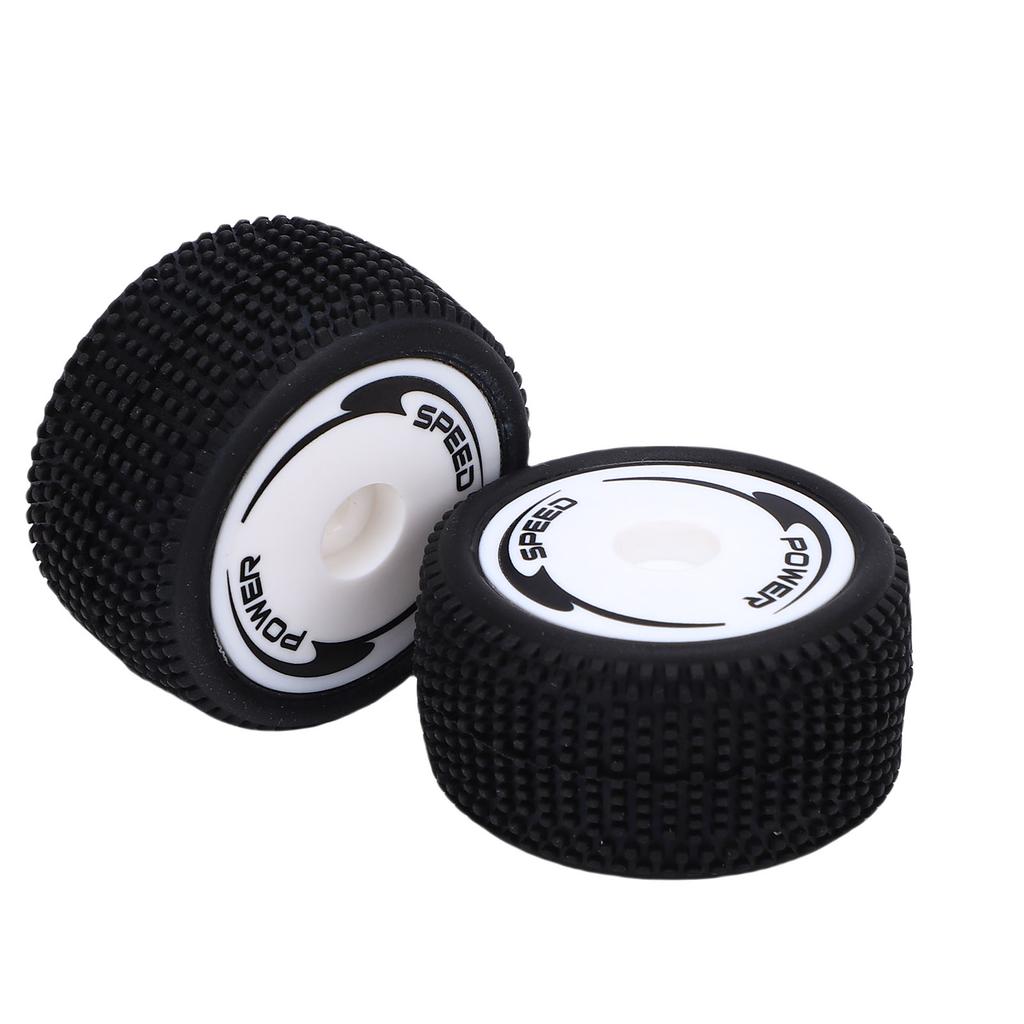 Rear Wheel s Tires Replacement for 1Celsius24 244016-3368 RC Car Strong Grip Plastic Wheel with Rubber Tires