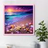 DIY Diamond Painting Nice Beach Cross Stitch Kit Mosaic Art Diamond Painting Full Circle/Square Diamond Home Decoration