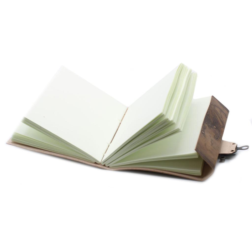 Leather Journal Notebook Dragon 6x8 Inches 200 Pages