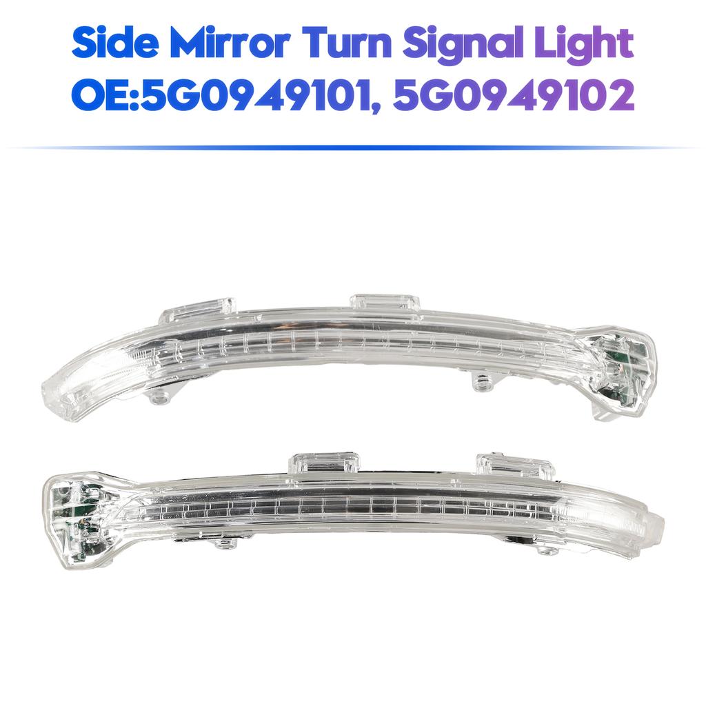 Пара боковых зеркал с поворотниками для VW Golf 7 VII Touran 5G0949101 5G0949102