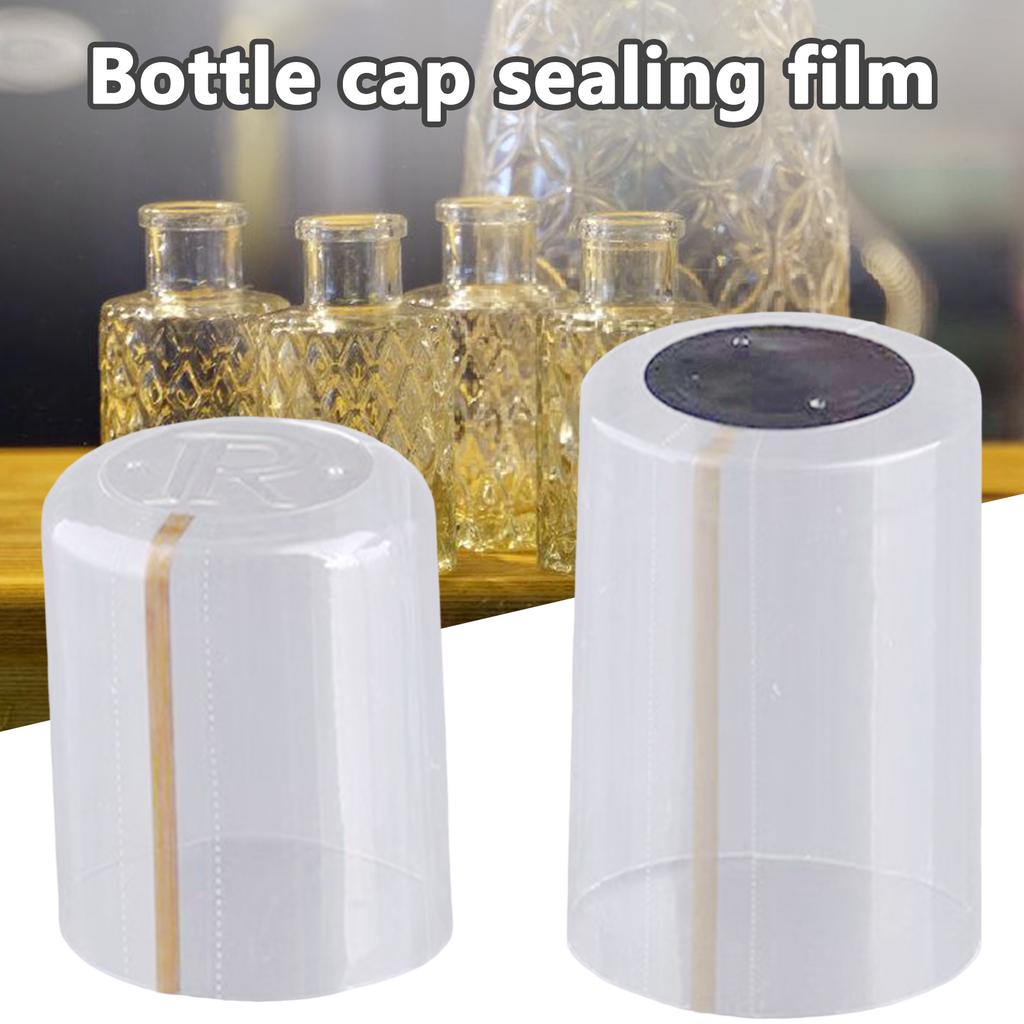 PVC Heat-Shrinkable Capsules for Wine & Liquor Bottles, Tamper-Proof Seal Shrink Bands