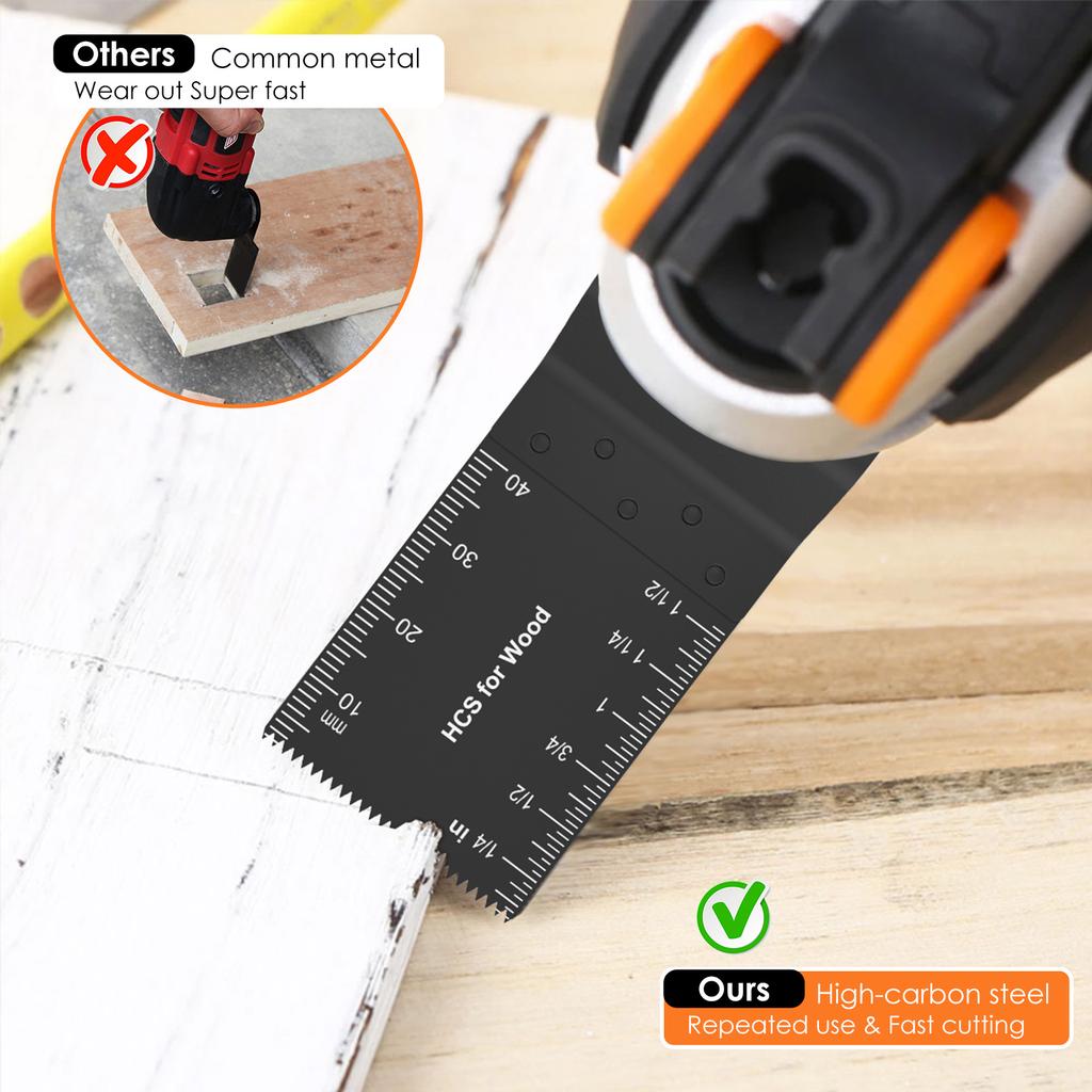 Multi Tool Blades Oscillating Saw Blade Multi-Function Saw Saw Blade Renovator Multi Cutter Blade For Wood Metal Plastic Cutting