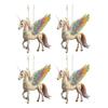 Лошадь Рождественское Украшение 2D Акриловая Лошадь Подвеска для Зеркала Заднего Вида Автомобиля Лошадь Подарки для Женщин Любителей Лошадей