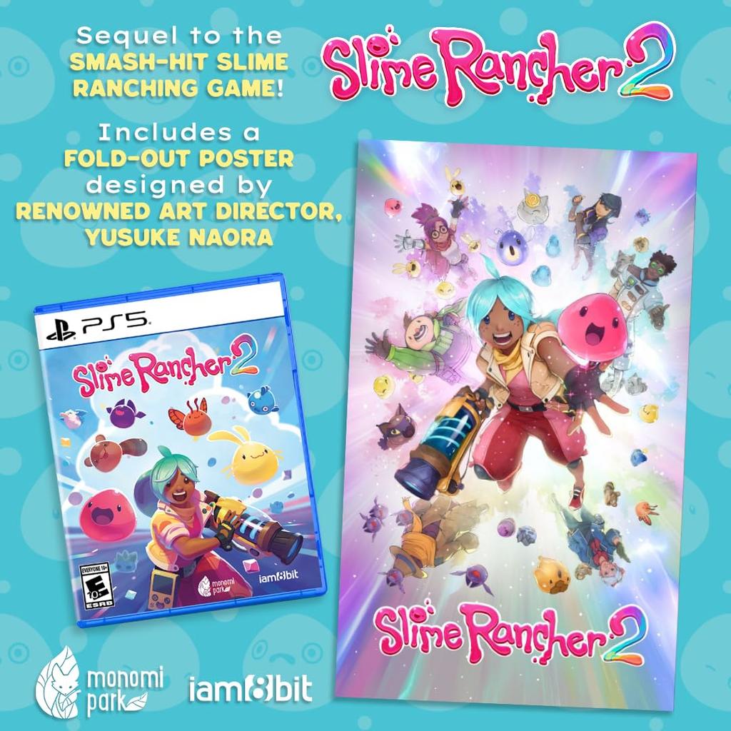 Slime Rancher 2 для PlayStation 5 - Североамериканская версия / Видеоигра-симулятор исследования от первого лица