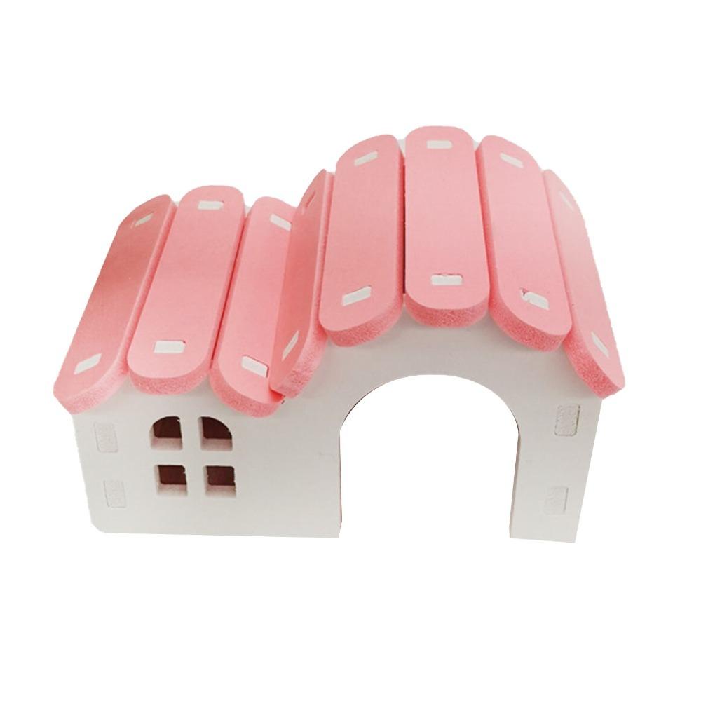 Hard Hamster House Hideout Waterproof Hamster Nest House Colourful Small Hamster House Hamster