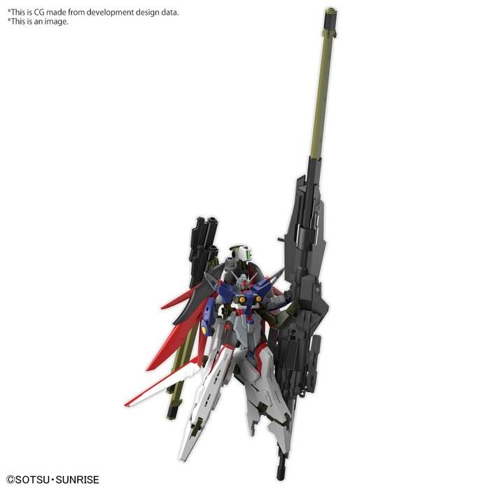 BANDAI SPIRITS HG Mobile Suit Gundam SEED FREEDOM Destiny Gundam Spec II & Zeus Silhouette 1/144 Scale Color-Coded Plastic Model Multicolor