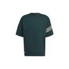Originals Trefoil Stripe Straight Short Sleeve T-Shirt Men Tops Green HR5092