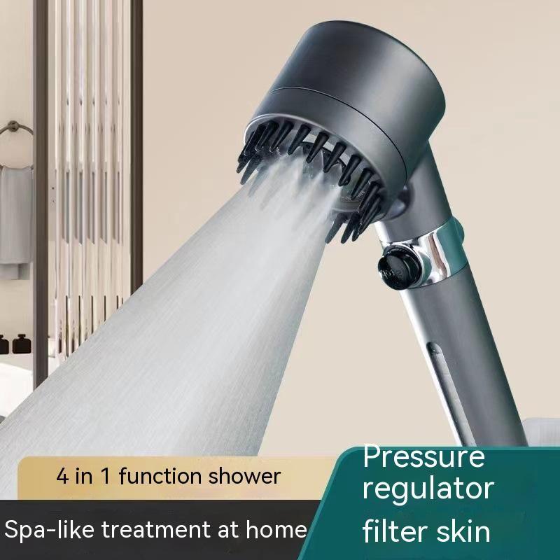 Andy Booster Filter Spray Трехпозиционная насадка для душа Душевая розетка Ручной смеситель для ванной комнаты