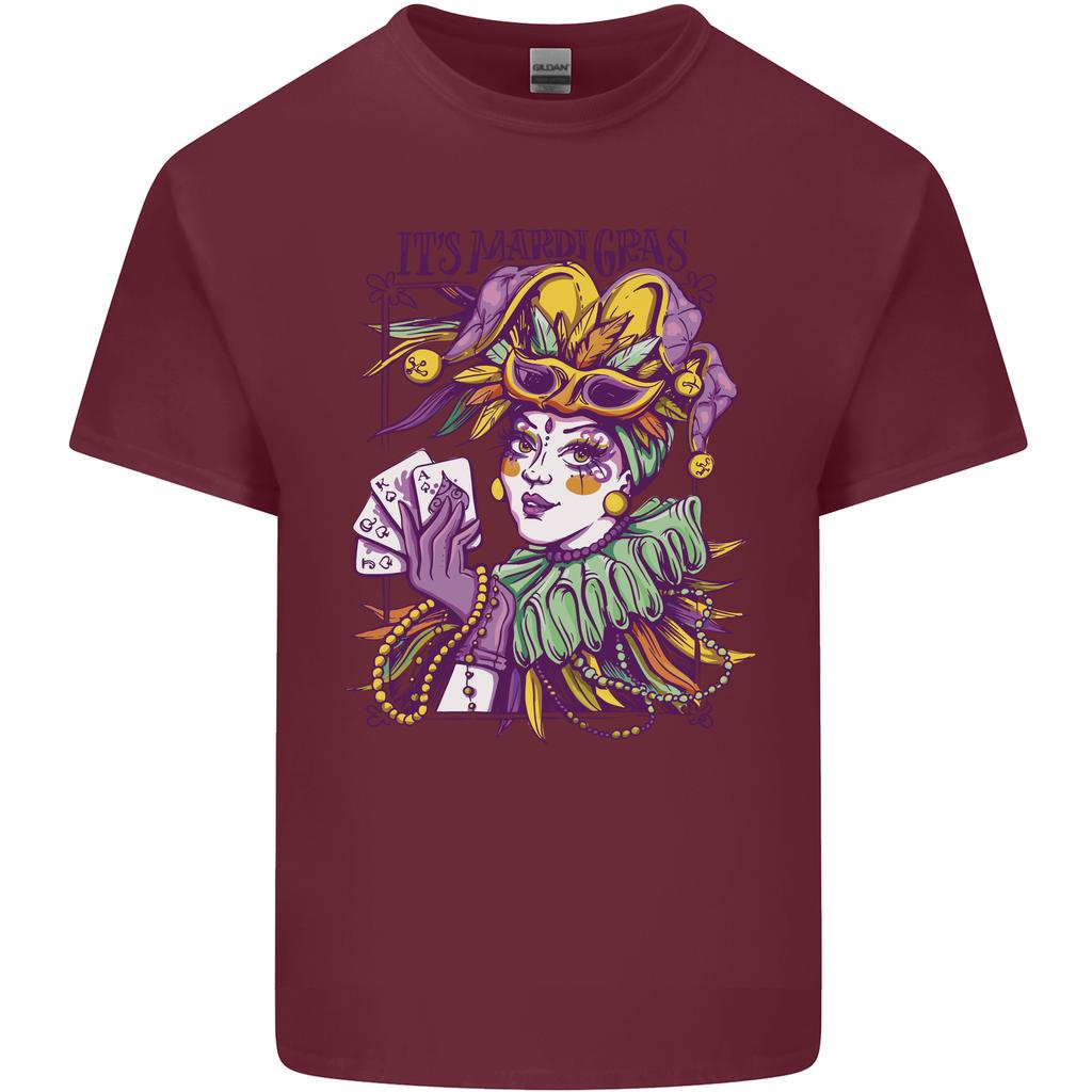 Its Mardi Gras Carnival Unisexs Light Cotton TShirt