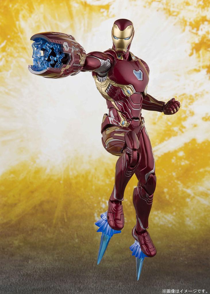 TAMASHII NATIONS Avengers Iron Man Mark 50 155mm Painted Movable Figure S.H.Figuarts (Avengers/Infinity War) Approx. PVC/ABS