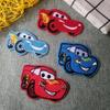 Тачки Pixar, глажка, гладильные и швейные нашивки, милые креативные украшения для одежды, мультяшные наклейки, праздничный подарок