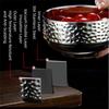 Hammer Pattern Ice Cream Bowl Double Layer Stainless Steel Soup Bowl  Cereal Bowl