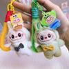 Cartoon Cute Labubu Keychain Pendant  Funny Car Keychain Exquisite Creative Backpack Decoration Accessories Gifts