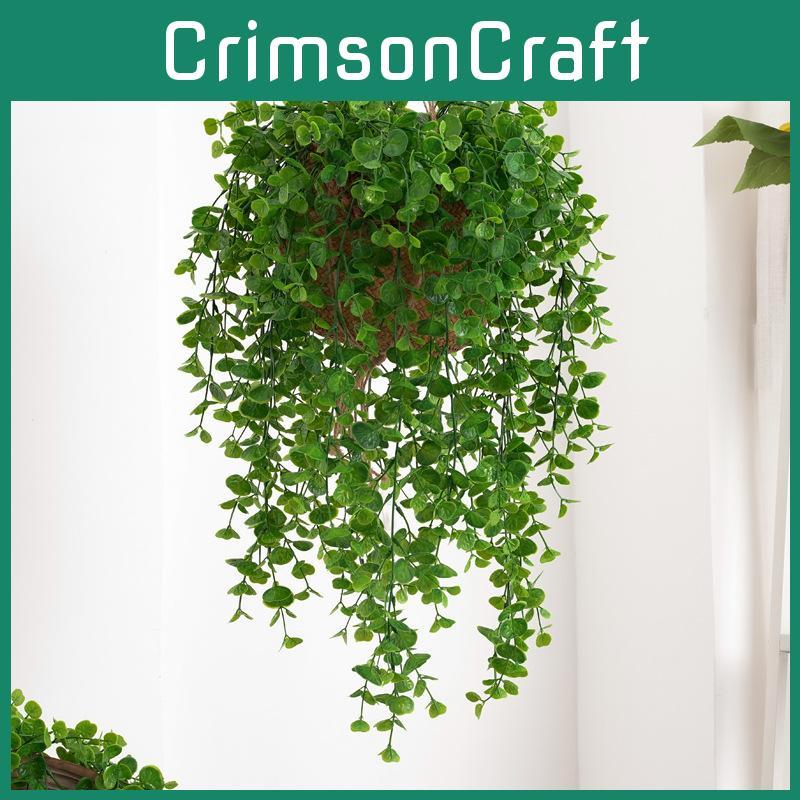 Искусственное настенное растение эвкалипт пластиковые листья дизайн интерьера фотосцены